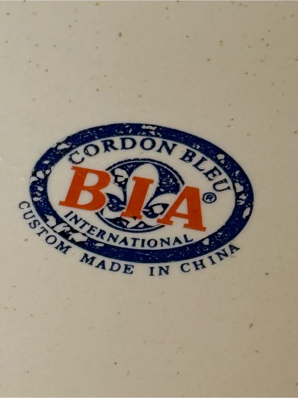 BIA Cordon Bleu Blue Floral Baker – 13x9, White Porcelain, Like New Preloved Con